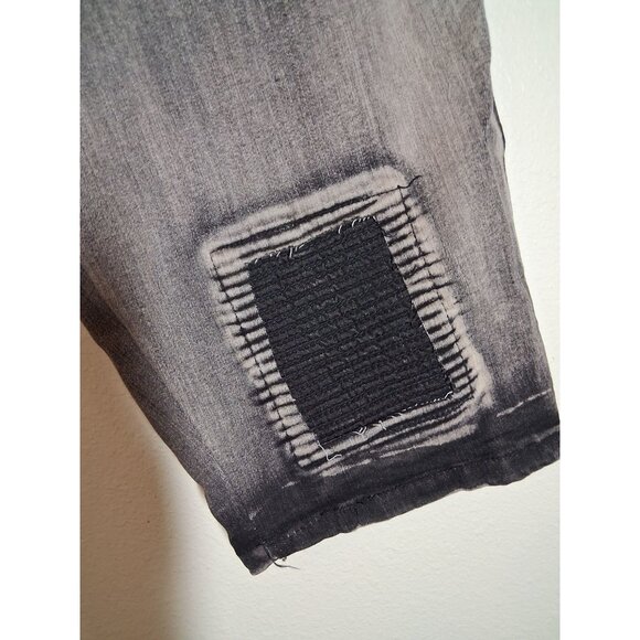 NWT Legendary Status Denim Blue Jeans Distressed Grunge Streetwear Skater Sz 36 - Picture 3 of 9